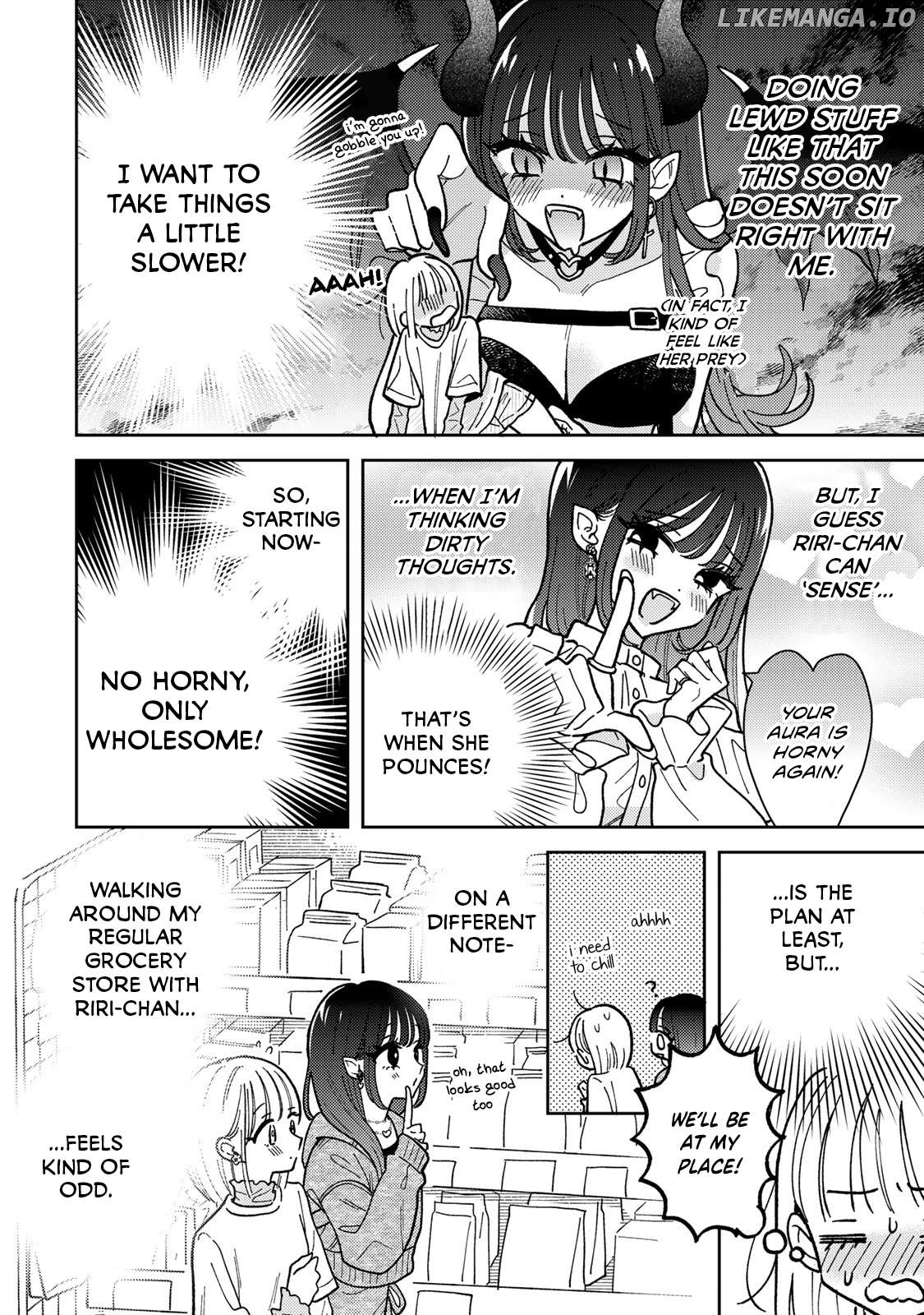 Akumade Amai Watashi no Kanojo Chapter 3 - page 4