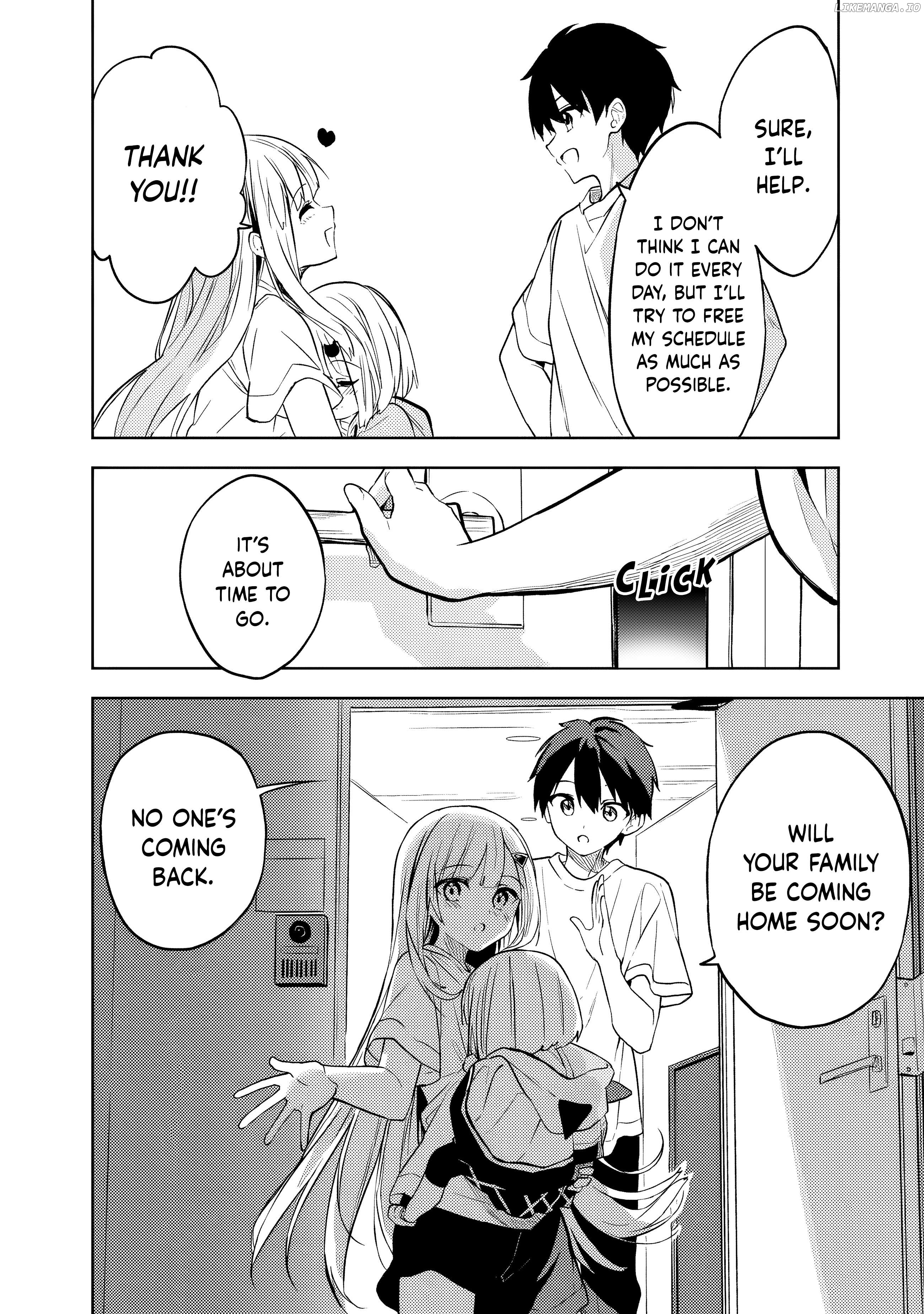 Maigo ni Natteita Youjo wo Tasuketara, Otonari ni Sumu Bishoujo Ryuugakusei ga Ie ni Asobi ni Kuru You ni Natta Ken Nitsuite Chapter 3 - page 21