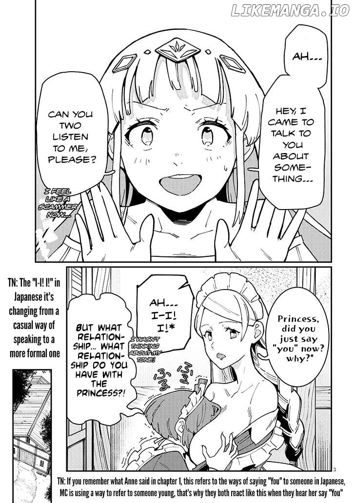Harem Yori Heion o! Isekai de Shizuka ni NEET Hime sasete Kure Chapter 3 - page 3