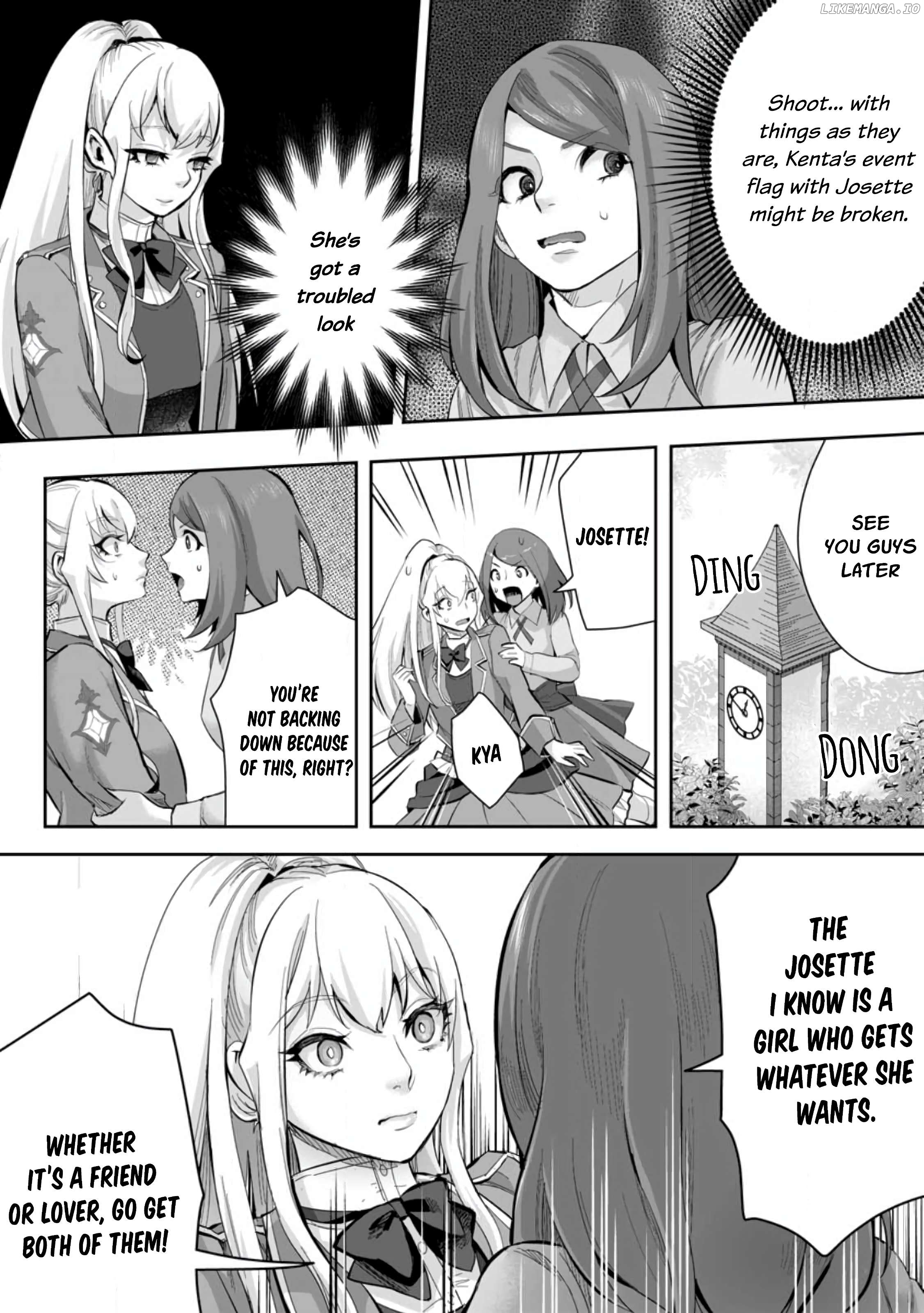 Gakuenmono No Otome Game No Sekai Ni Tensei Shita Kedo, Cheat-Mochi No Haikei Danshi Seitodatta You Desu Chapter 14.3 - page 5