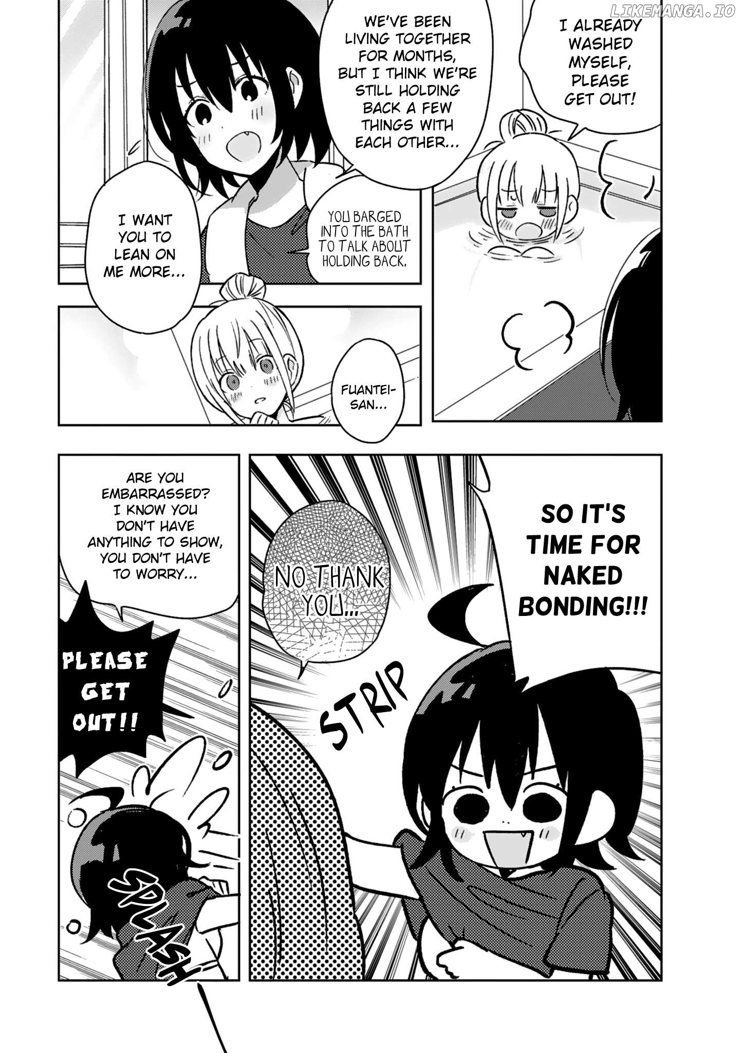 Doukyonin ga Fuantei Deshite Chapter 15 - page 9