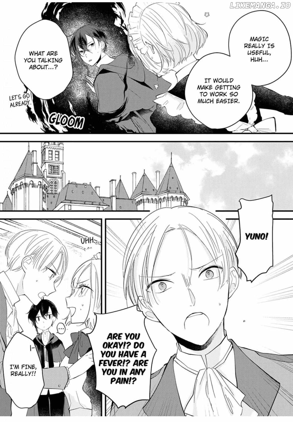 I'm Overworked, Reincarnated and Now Desperately Trying to Live With the Help of a Stony-faced Magician and His Magic Fingers Chapter 3 - page 14
