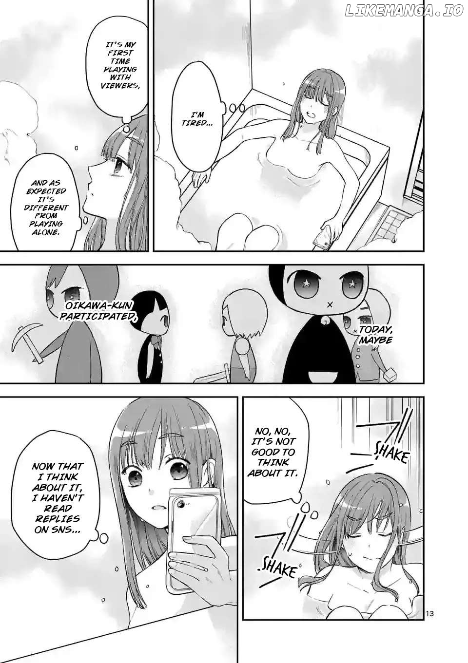 Tsuitenai Game Jikkyousha wa Akogare no Hito ni Kakinsareru Chapter 9 - page 13