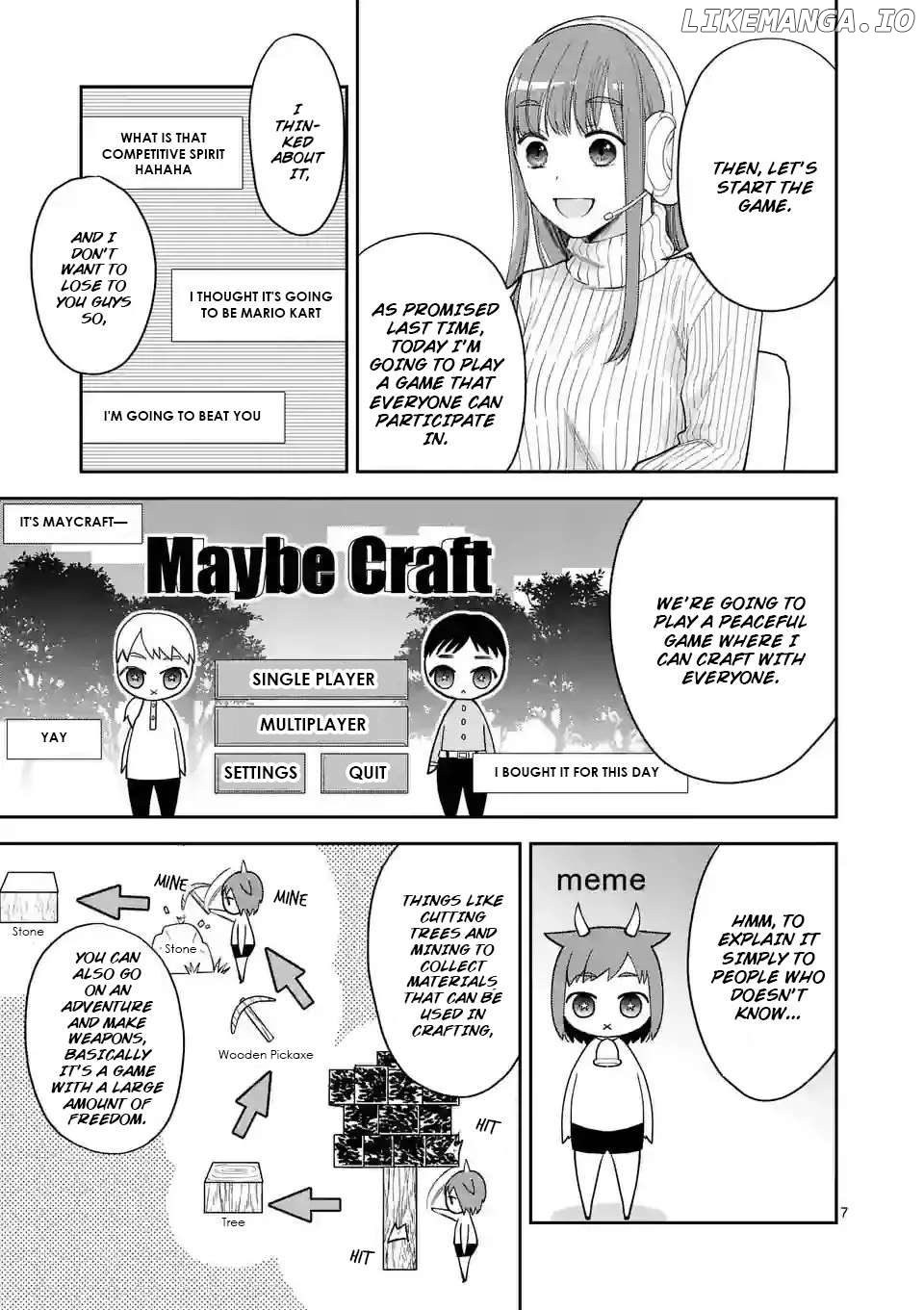 Tsuitenai Game Jikkyousha wa Akogare no Hito ni Kakinsareru Chapter 9 - page 7