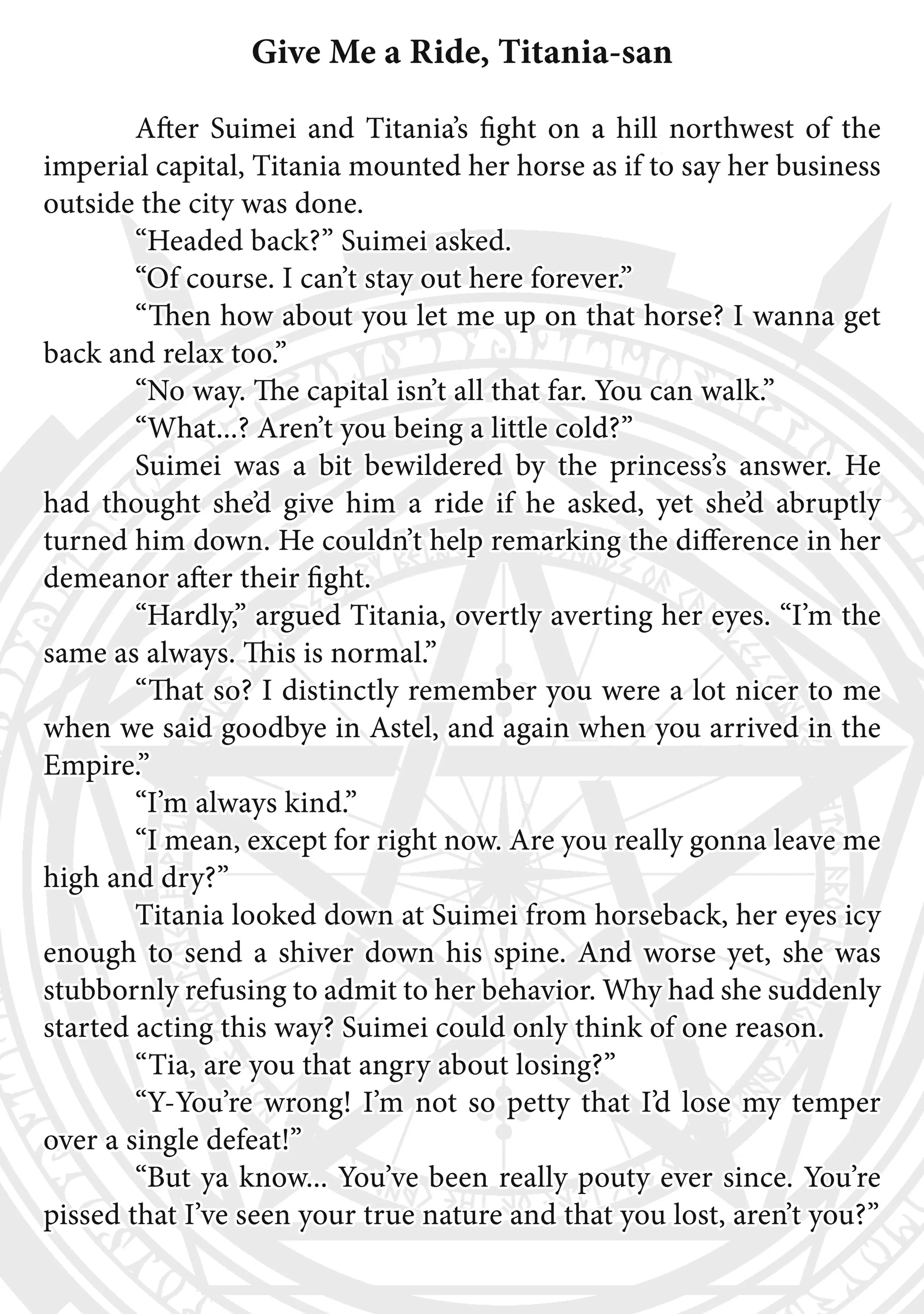 Isekai Mahou Wa Okureteru! (Novel) Chapter 50.5 - page 1