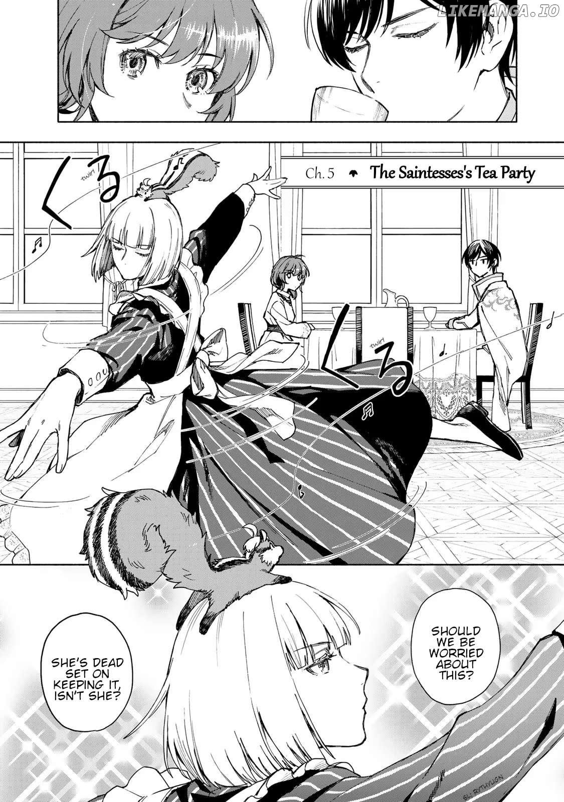 Seijo ni Uso wa Tsuujinai Chapter 5 - page 1