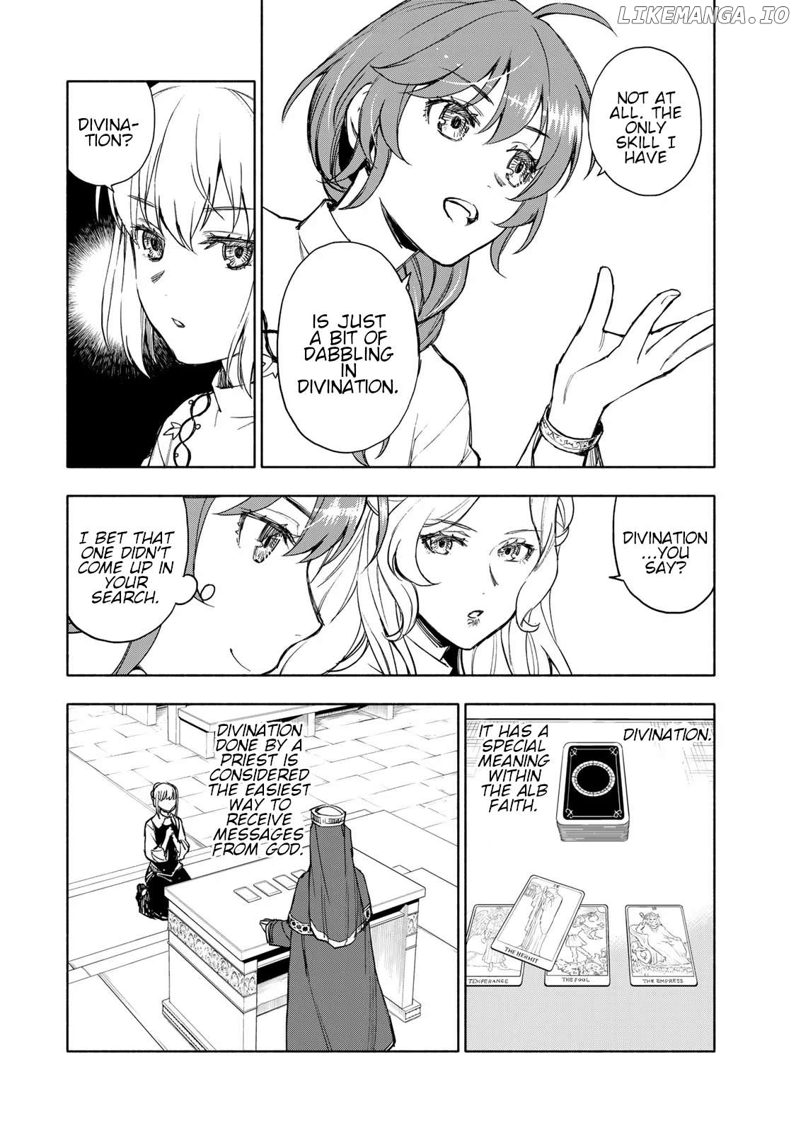 Seijo ni Uso wa Tsuujinai Chapter 5 - page 32