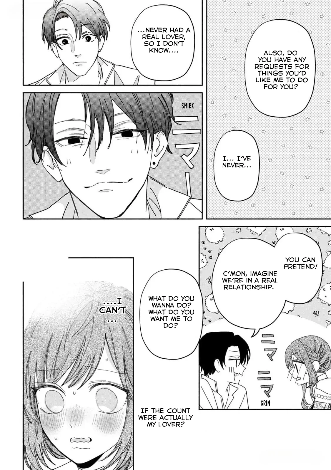Moto Konyakusha kara Nigeru tame Kyūketsu Hakushaku ni Koibito no Furi wo Onegai Shitara, Naze ka Dekiai Mōdo ni Narimashita Chapter 6 - page 8