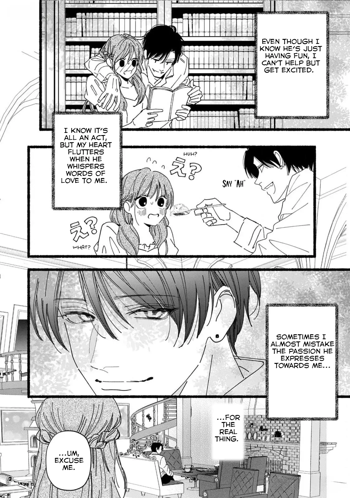Moto Konyakusha kara Nigeru tame Kyūketsu Hakushaku ni Koibito no Furi wo Onegai Shitara, Naze ka Dekiai Mōdo ni Narimashita Chapter 6 - page 22
