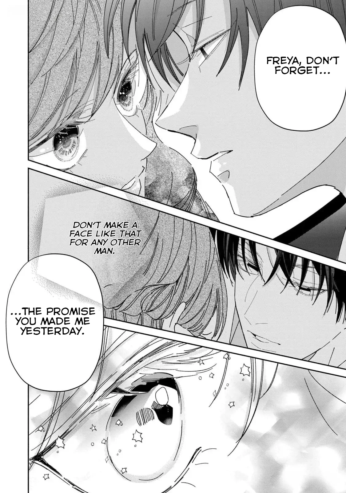 Moto Konyakusha kara Nigeru tame Kyūketsu Hakushaku ni Koibito no Furi wo Onegai Shitara, Naze ka Dekiai Mōdo ni Narimashita Chapter 6 - page 34