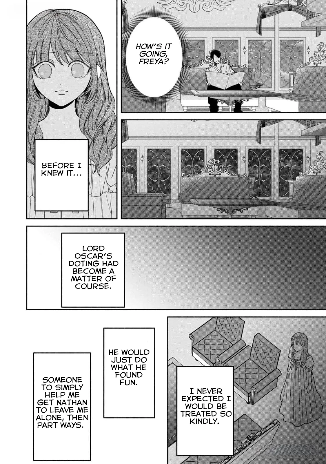 Moto Konyakusha kara Nigeru tame Kyūketsu Hakushaku ni Koibito no Furi wo Onegai Shitara, Naze ka Dekiai Mōdo ni Narimashita Chapter 7 - page 12