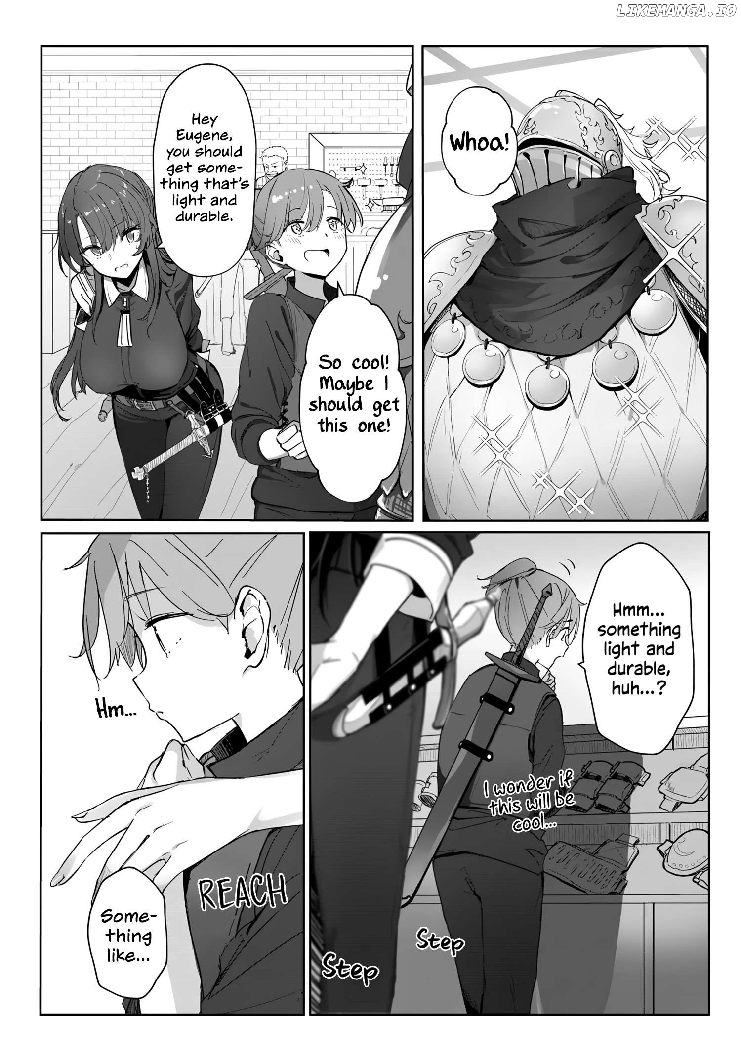 My Female Sword Master, Who I Live With, Is So Cute That I’m Happy Every Day Chapter 3 - page 3