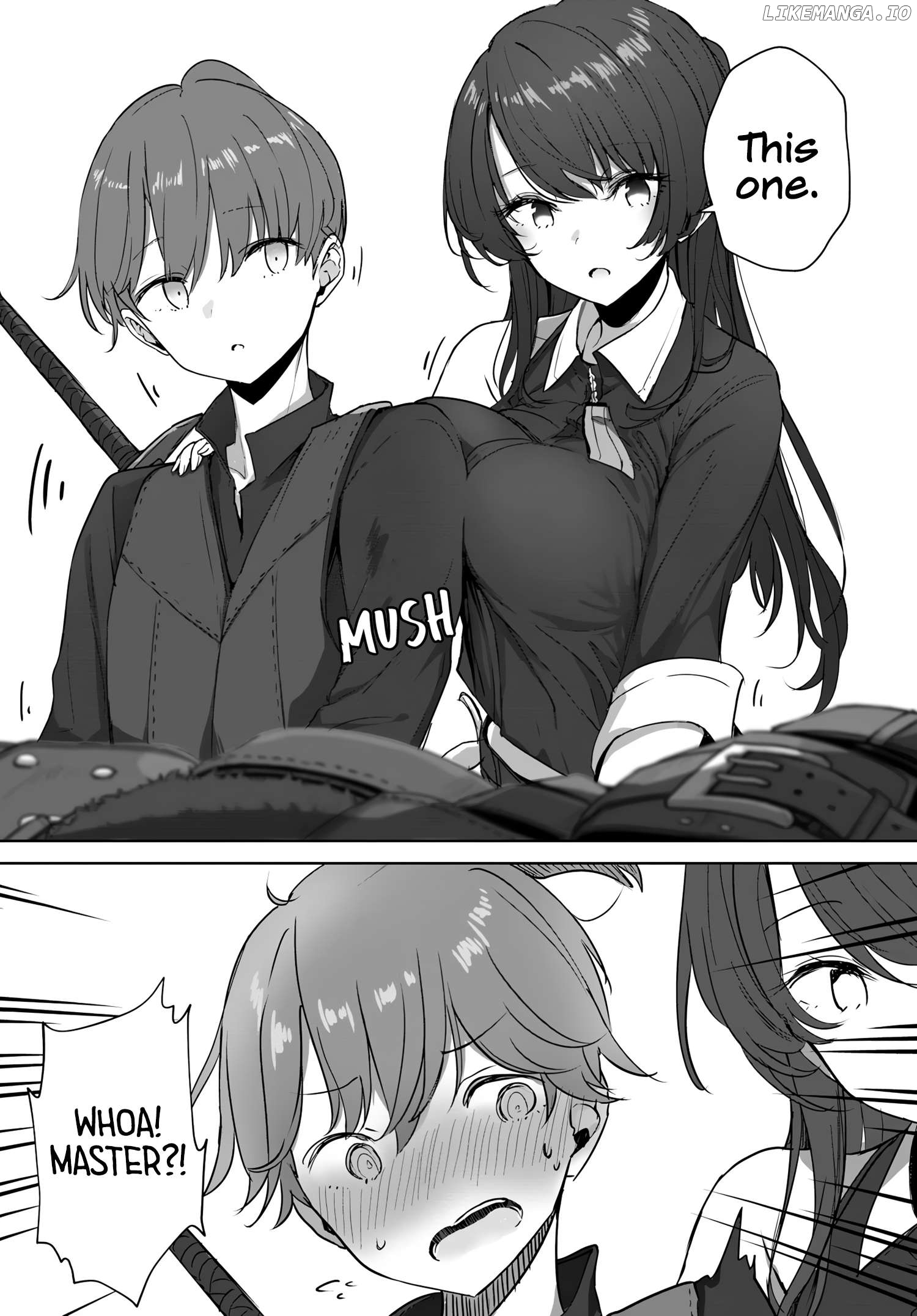 My Female Sword Master, Who I Live With, Is So Cute That I’m Happy Every Day Chapter 3 - page 4