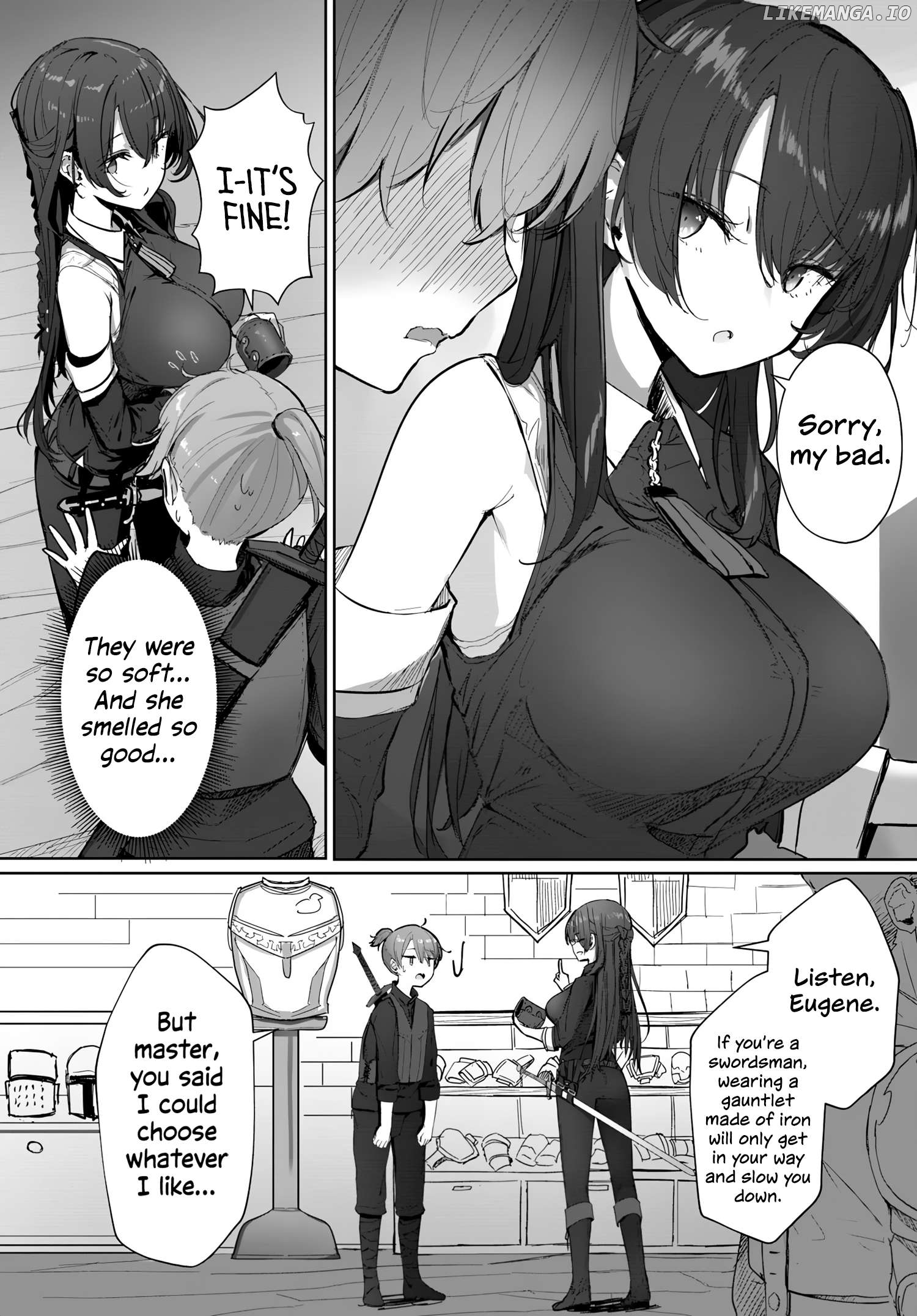 My Female Sword Master, Who I Live With, Is So Cute That I’m Happy Every Day Chapter 3 - page 5