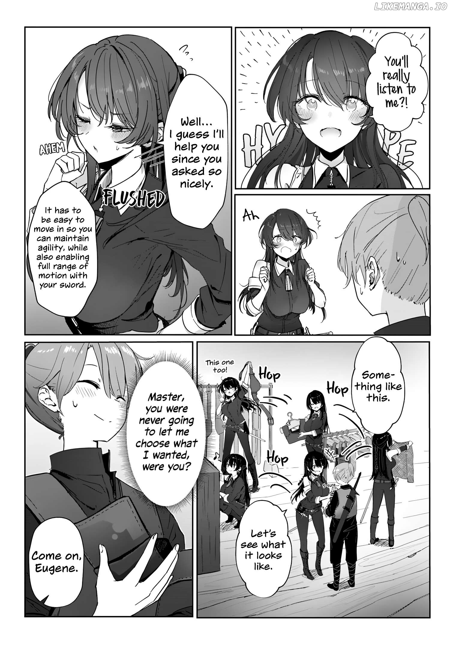 My Female Sword Master, Who I Live With, Is So Cute That I’m Happy Every Day Chapter 3 - page 7