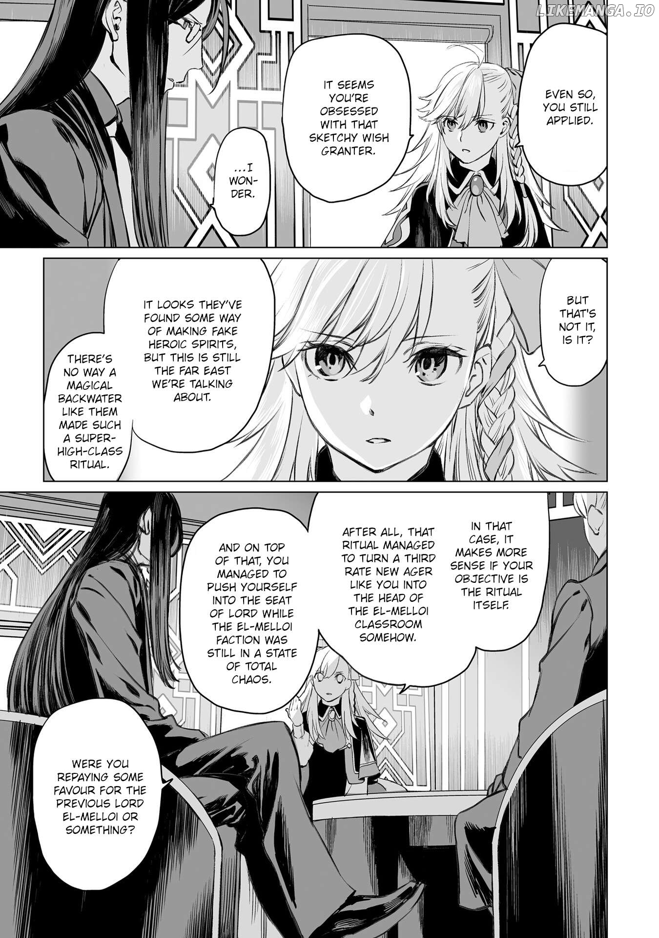 Lord el-Melloi ii-Sei no Jikenbo Chapter 39 - page 3