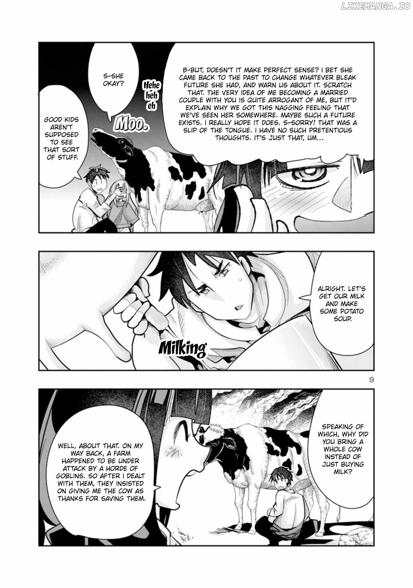 Uchi no Deshi ga Itsu no Manika Jinrui Saikyou ni Natte-ite, Nan no Sainou Monai Shishou no Ore ga, Sore wo Koeru Uchuu Saikyou ni Go Nintei Sareteiru Kudan ni Tsuite Chapter 5 - page 10
