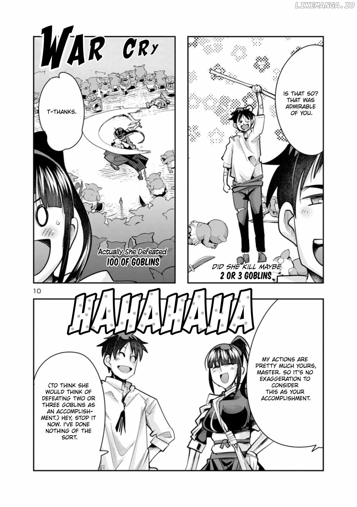 Uchi no Deshi ga Itsu no Manika Jinrui Saikyou ni Natte-ite, Nan no Sainou Monai Shishou no Ore ga, Sore wo Koeru Uchuu Saikyou ni Go Nintei Sareteiru Kudan ni Tsuite Chapter 5 - page 11