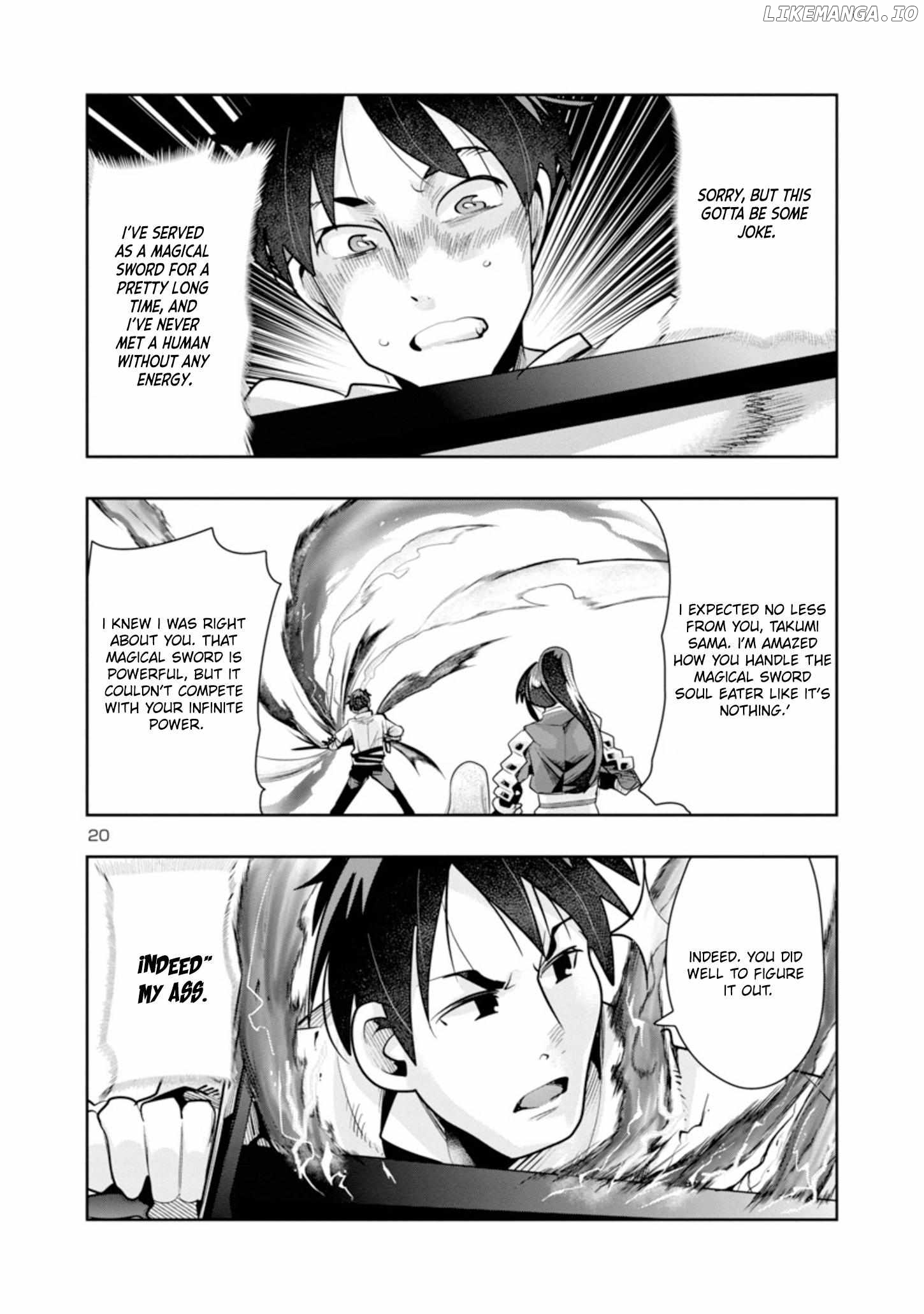 Uchi no Deshi ga Itsu no Manika Jinrui Saikyou ni Natte-ite, Nan no Sainou Monai Shishou no Ore ga, Sore wo Koeru Uchuu Saikyou ni Go Nintei Sareteiru Kudan ni Tsuite Chapter 5 - page 21