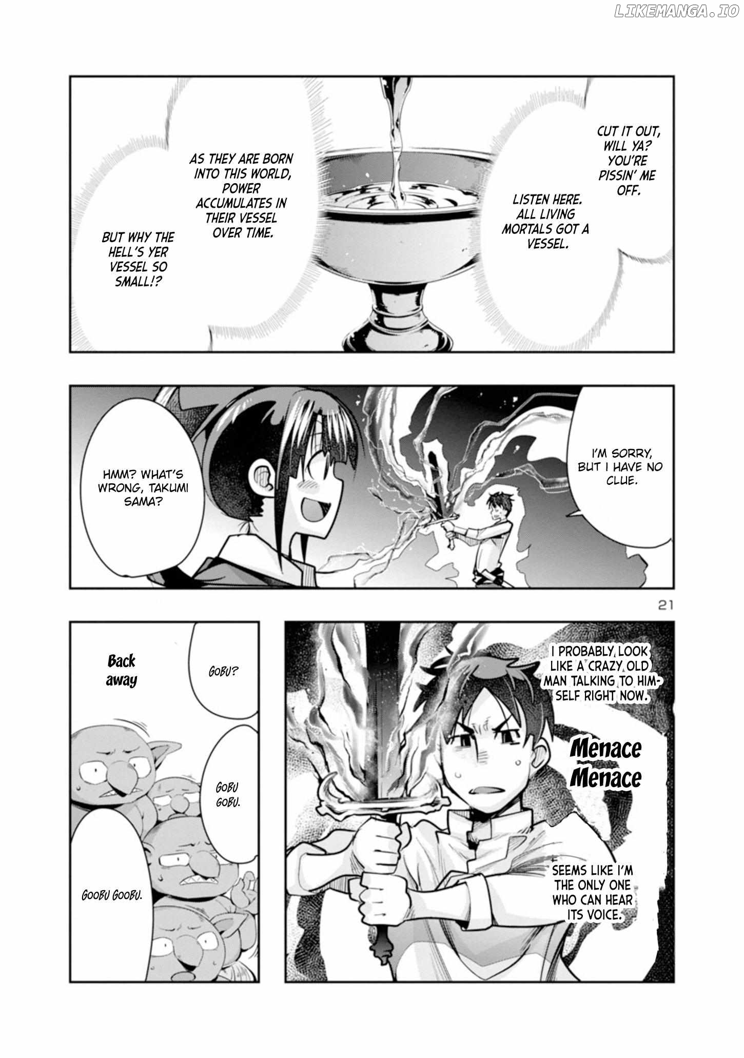 Uchi no Deshi ga Itsu no Manika Jinrui Saikyou ni Natte-ite, Nan no Sainou Monai Shishou no Ore ga, Sore wo Koeru Uchuu Saikyou ni Go Nintei Sareteiru Kudan ni Tsuite Chapter 5 - page 22