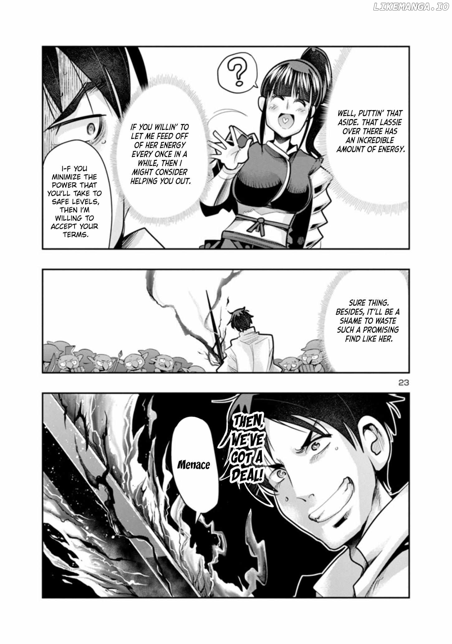 Uchi no Deshi ga Itsu no Manika Jinrui Saikyou ni Natte-ite, Nan no Sainou Monai Shishou no Ore ga, Sore wo Koeru Uchuu Saikyou ni Go Nintei Sareteiru Kudan ni Tsuite Chapter 5 - page 24