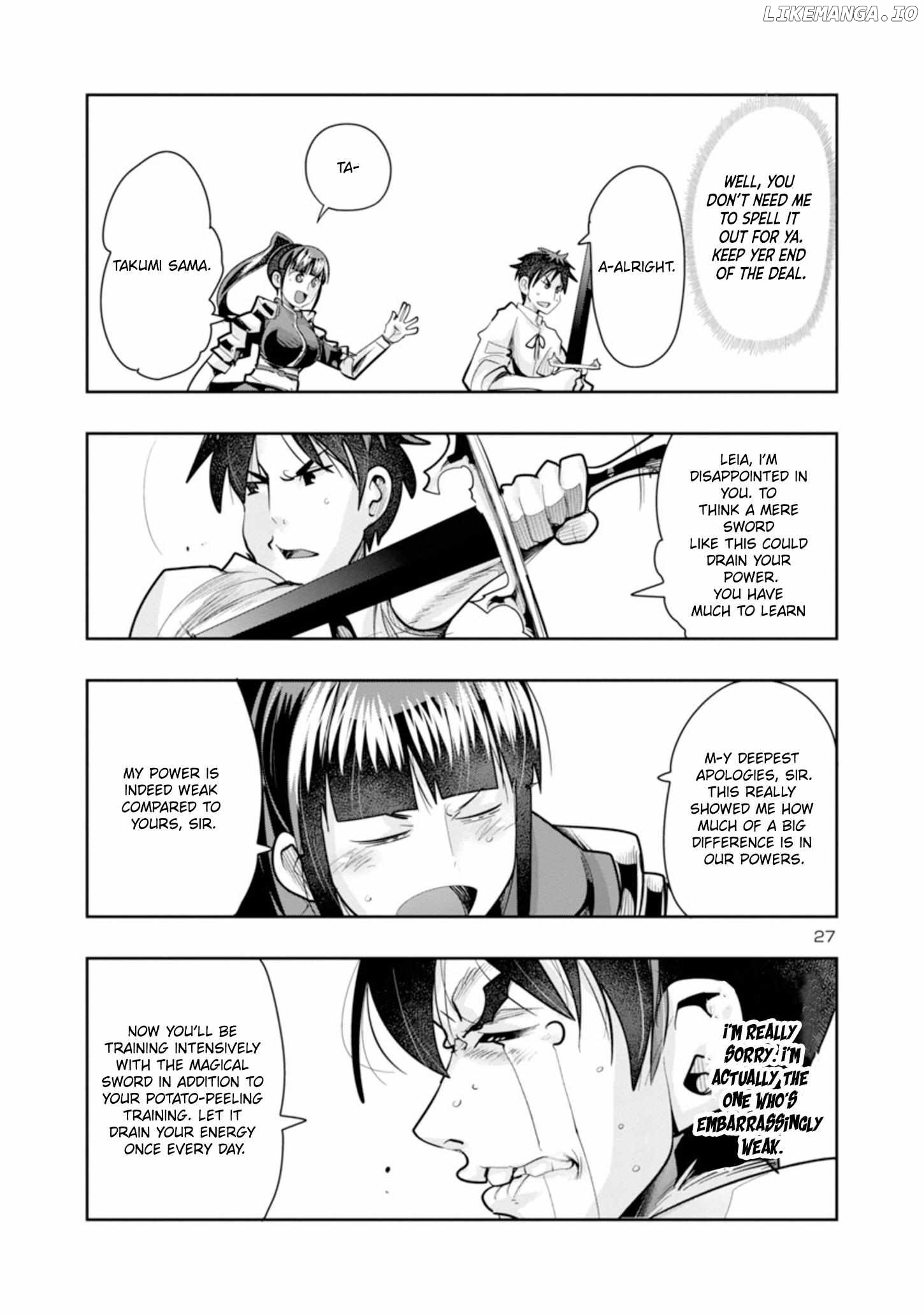 Uchi no Deshi ga Itsu no Manika Jinrui Saikyou ni Natte-ite, Nan no Sainou Monai Shishou no Ore ga, Sore wo Koeru Uchuu Saikyou ni Go Nintei Sareteiru Kudan ni Tsuite Chapter 5 - page 28