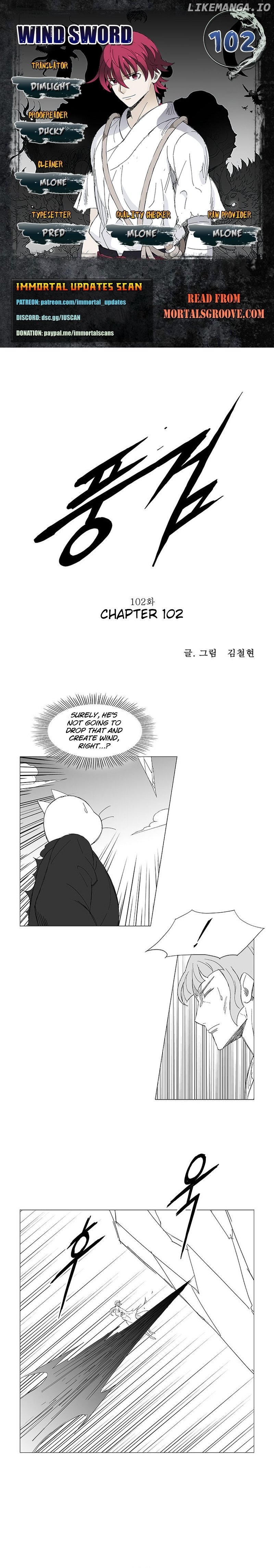 Wind Sword Chapter 102 - page 1