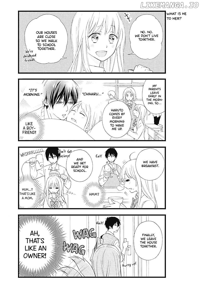 Haruto-kun to Chiharu-chan ga Jirettai Chapter 3 - page 4