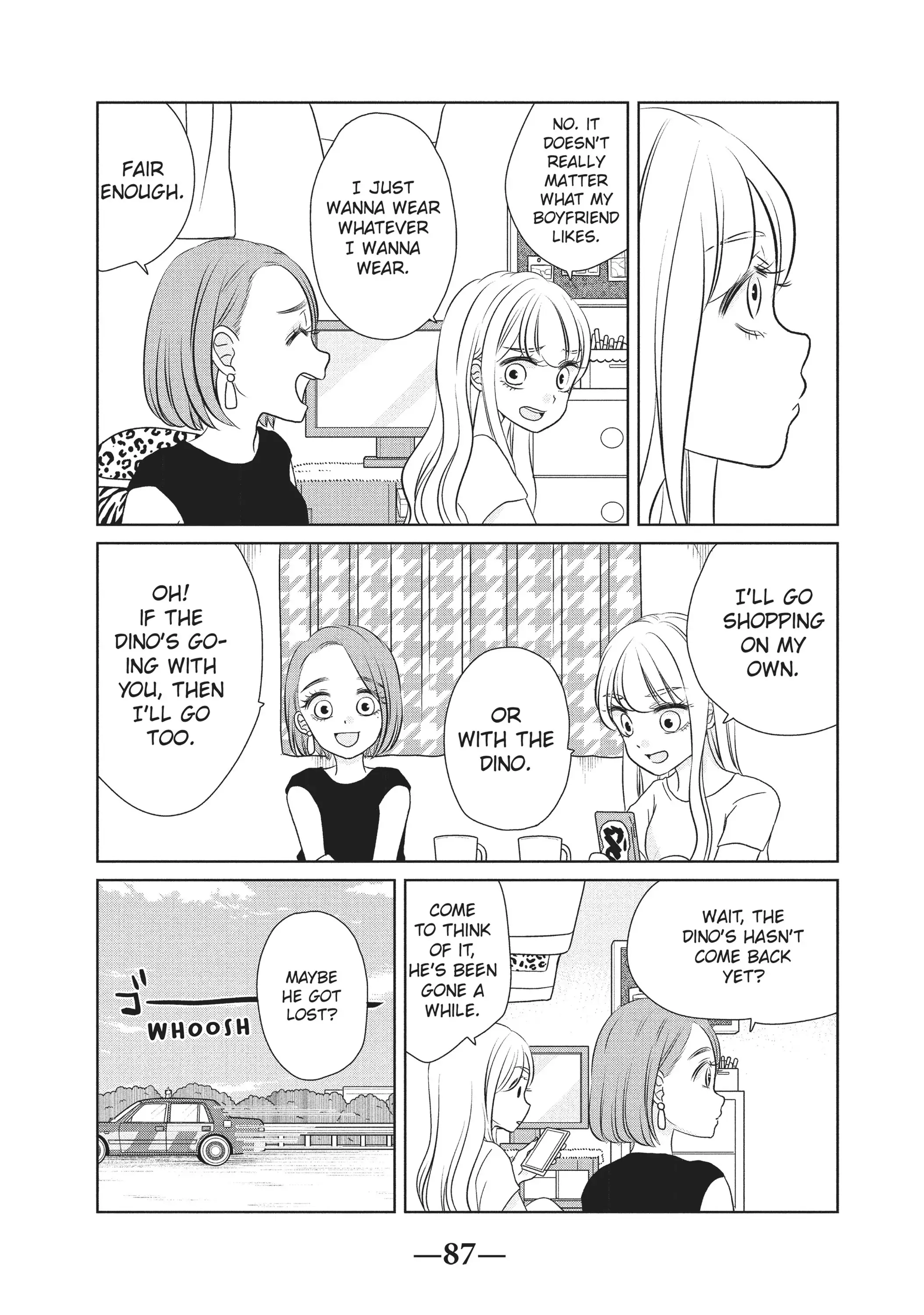 Gyaru and Dinosaur Chapter 39 - page 5