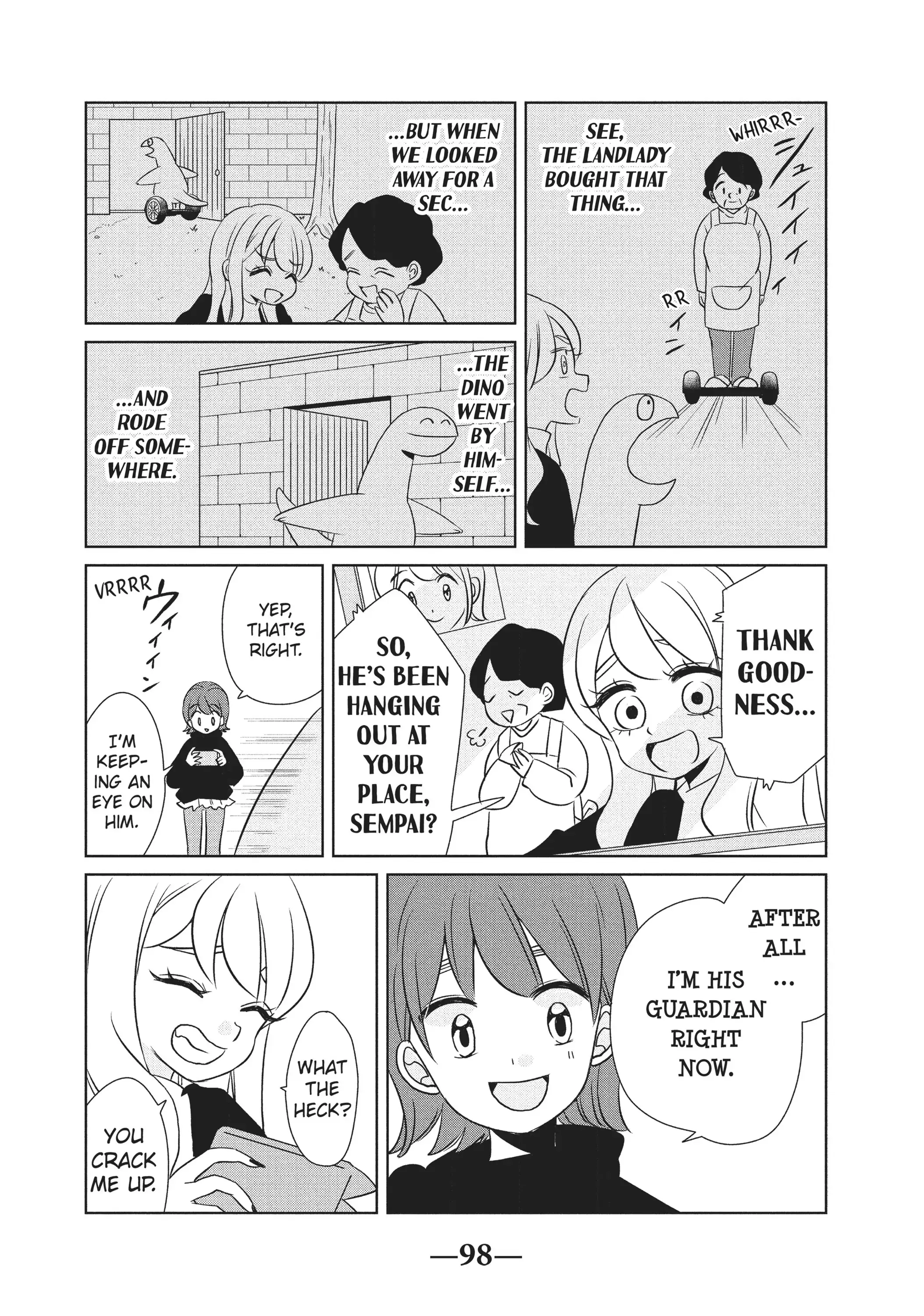 Gyaru and Dinosaur Chapter 55 - page 6