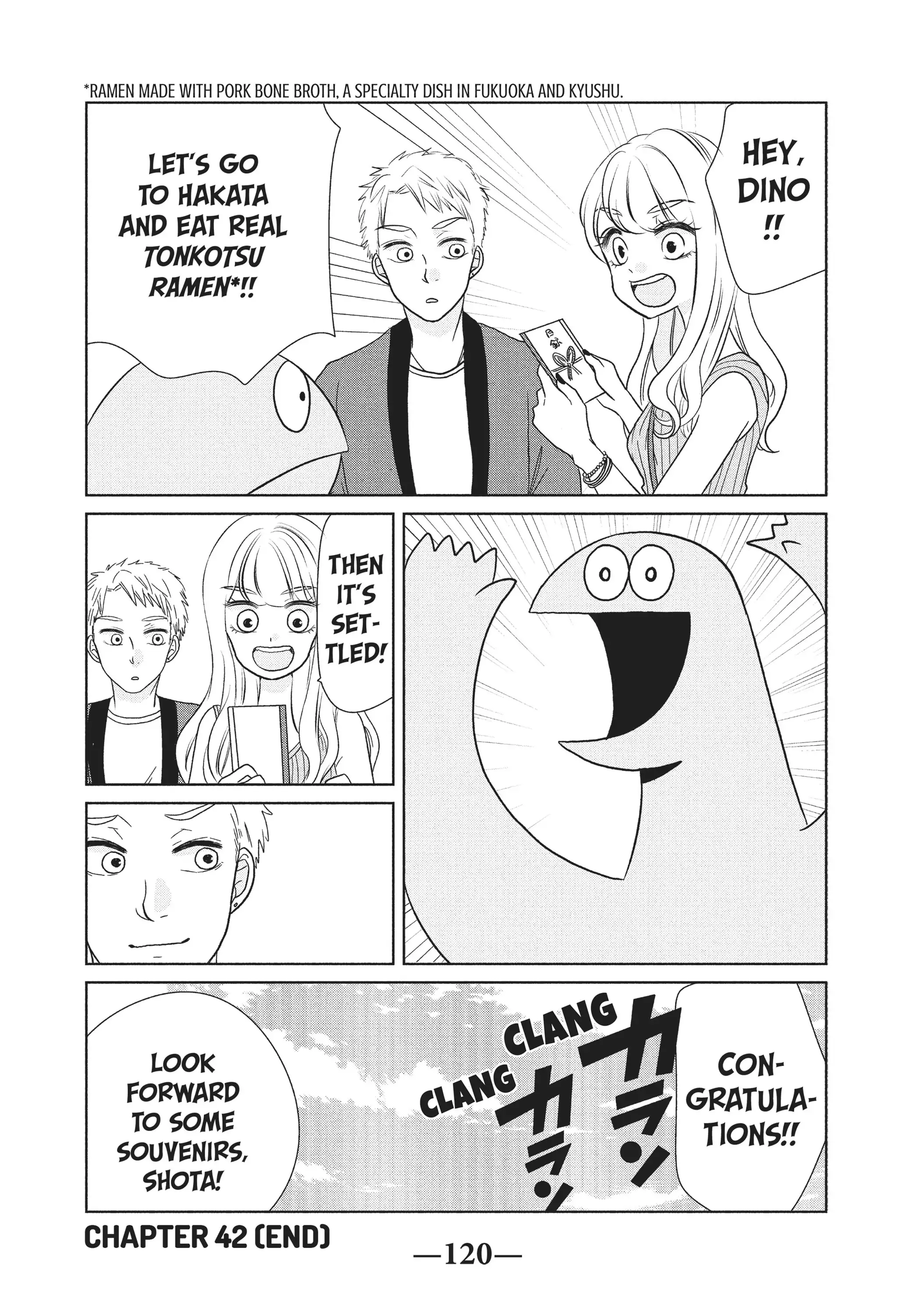 Gyaru and Dinosaur Chapter 42 - page 8