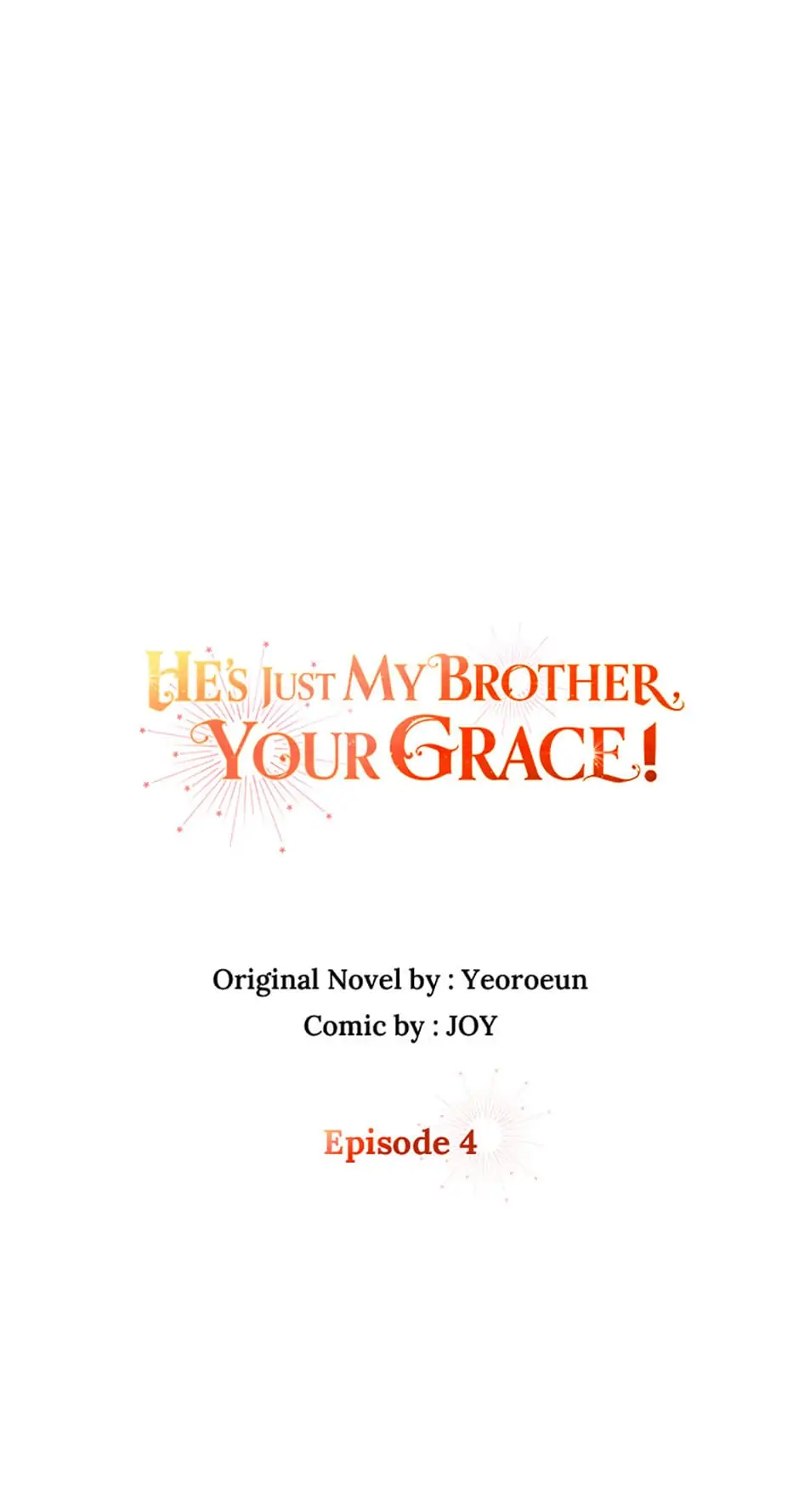 He's Just My Brother, Your Grace! Chapter 4 - page 9