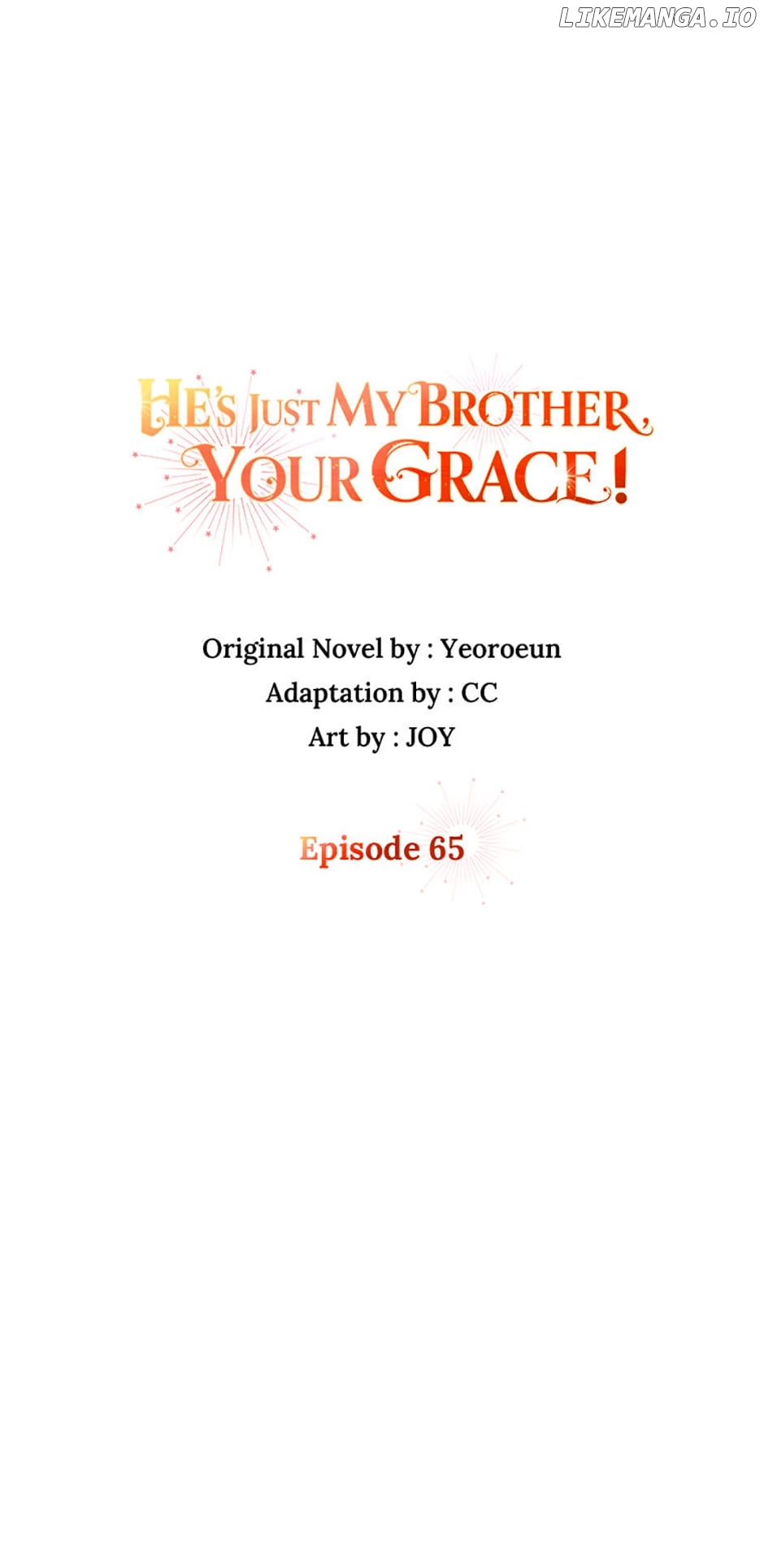 He's Just My Brother, Your Grace! Chapter 65 - page 19