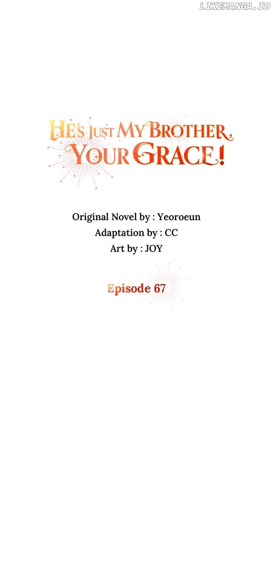 He's Just My Brother, Your Grace! Chapter 67 - page 9