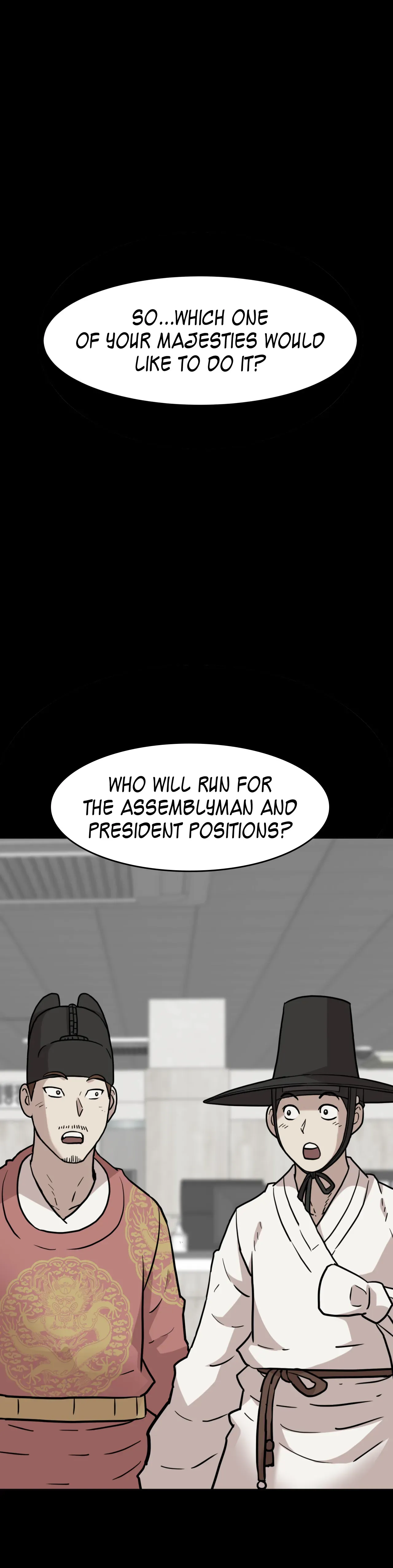 Kings Flung Into the Future Chapter 46 - page 1