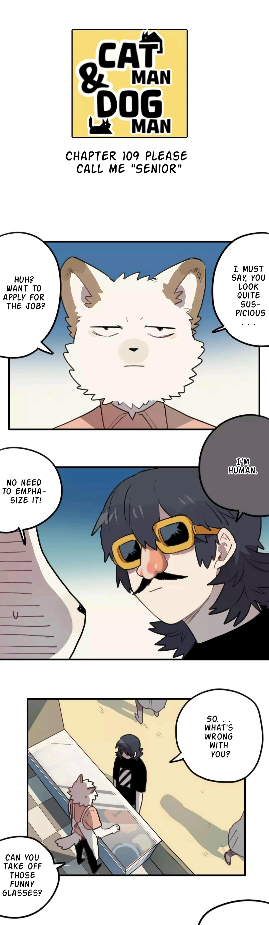 Catman and Dogman Chapter 109 - page 1