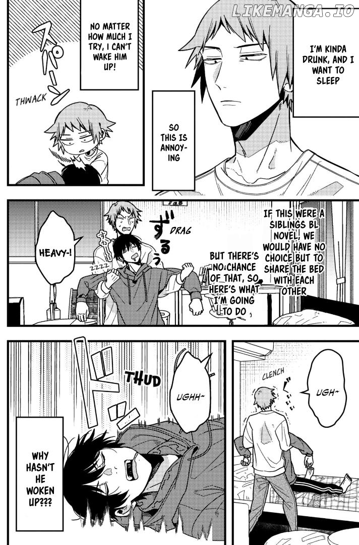 A World Where Everything Definitely Becomes BL vs. The Man Who Definitely Doesn't Want To Be In A BL Chapter 74 - page 2