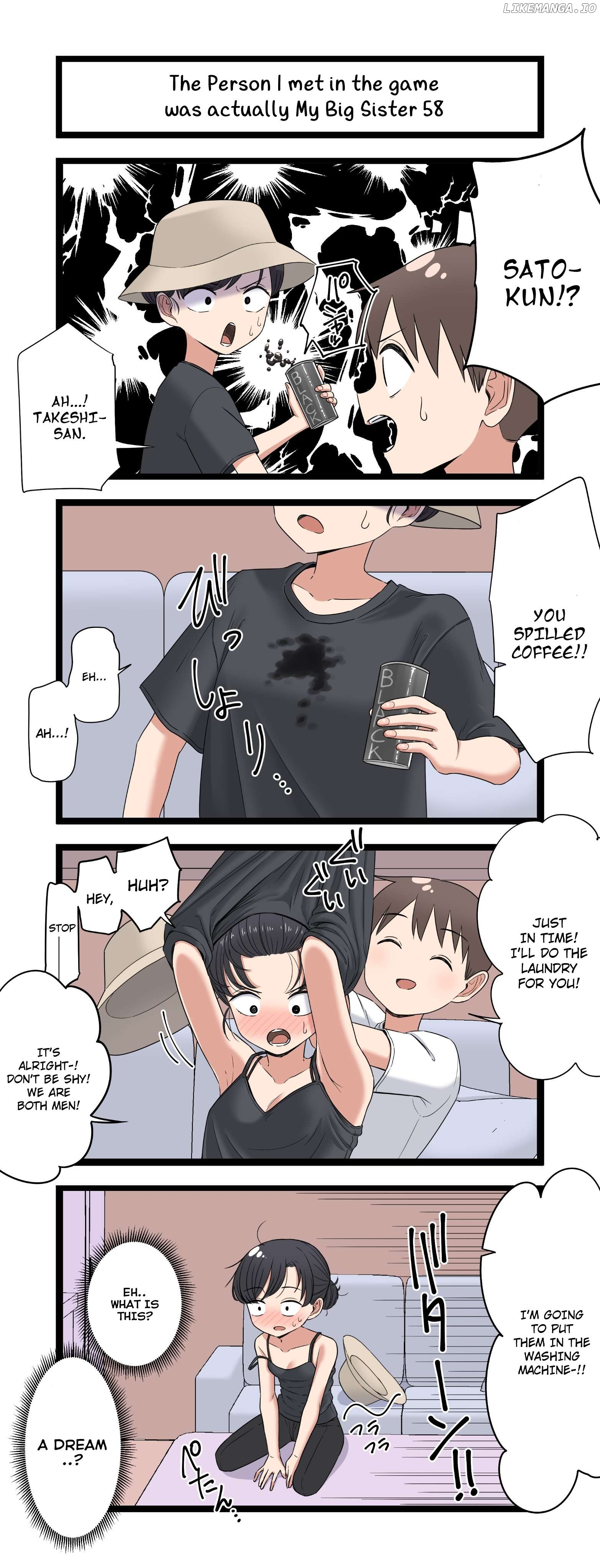 The Person I met in the game was actually My Big Sister. Chapter 58 - page 1