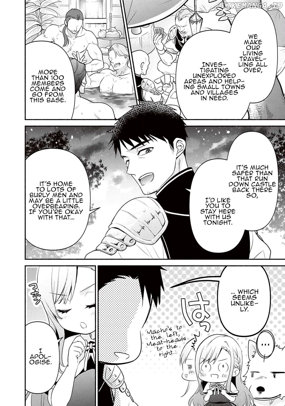Tensei Youjo. Kamikemono to Ouji to, Saikyou no Ojisan Youhei-dan no Naka de Ikiru. Chapter 3 - page 3