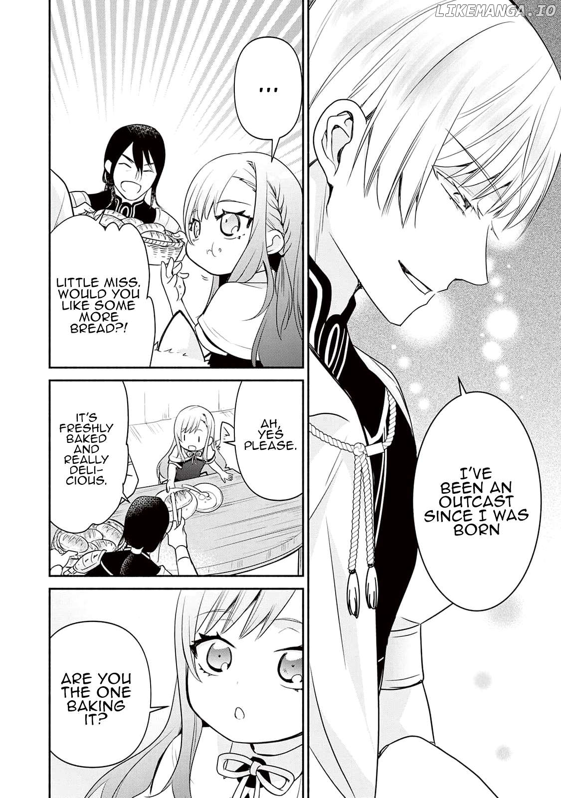 Tensei Youjo. Kamikemono to Ouji to, Saikyou no Ojisan Youhei-dan no Naka de Ikiru. Chapter 3 - page 9