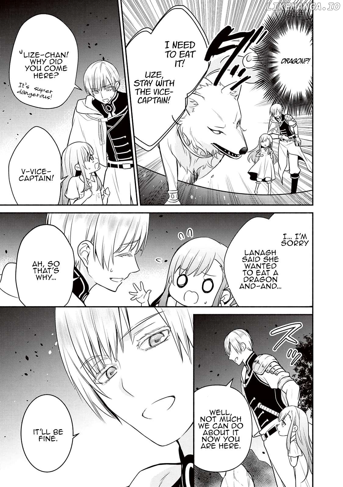 Tensei Youjo. Kamikemono to Ouji to, Saikyou no Ojisan Youhei-dan no Naka de Ikiru. Chapter 4 - page 7