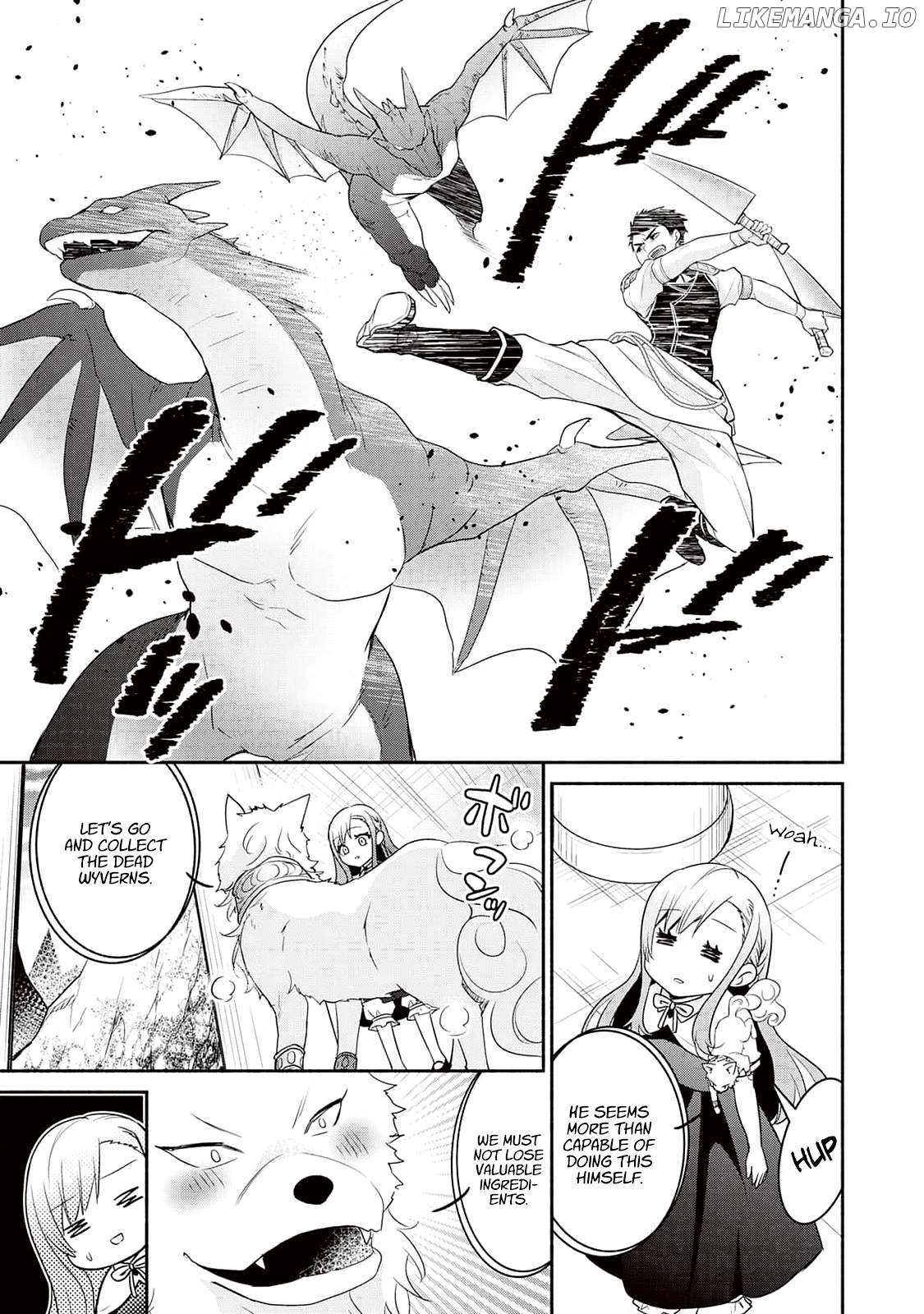 Tensei Youjo. Kamikemono to Ouji to, Saikyou no Ojisan Youhei-dan no Naka de Ikiru. Chapter 5 - page 19