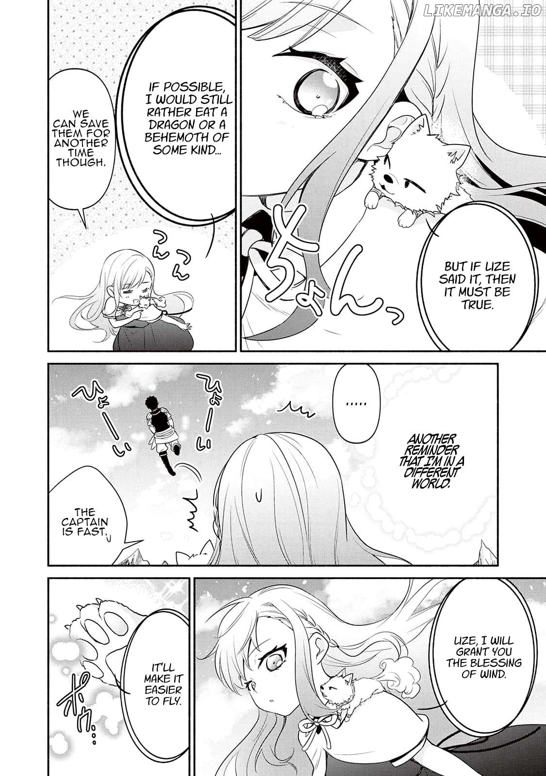 Tensei Youjo. Kamikemono to Ouji to, Saikyou no Ojisan Youhei-dan no Naka de Ikiru. Chapter 5 - page 4