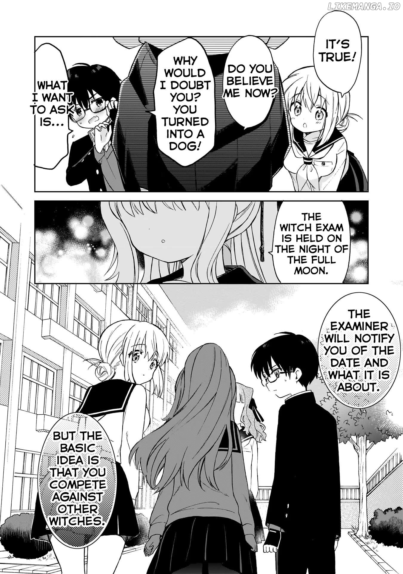 Majo wa Mangetsu ni Saku Chapter 4 - page 16