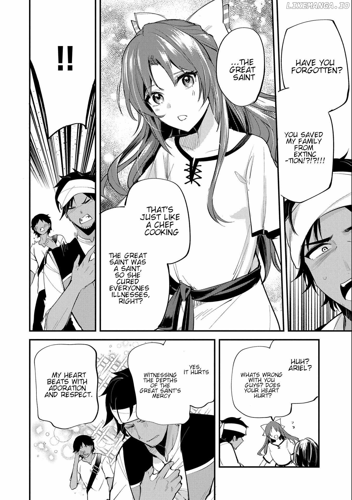 The Reincarnated Great Saint Hides That She's a Saint Chapter 31 - page 12