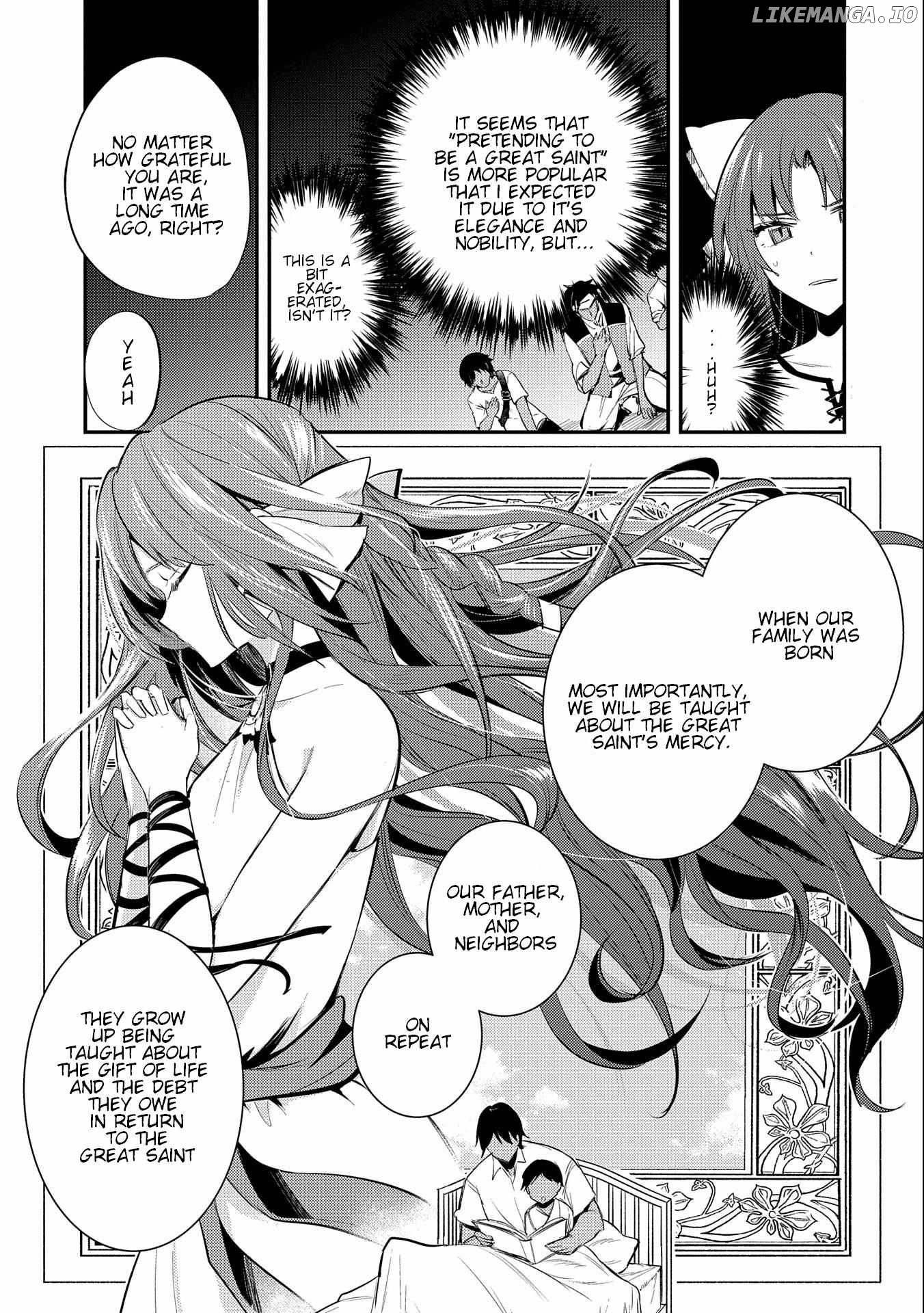 The Reincarnated Great Saint Hides That She's a Saint Chapter 31 - page 13