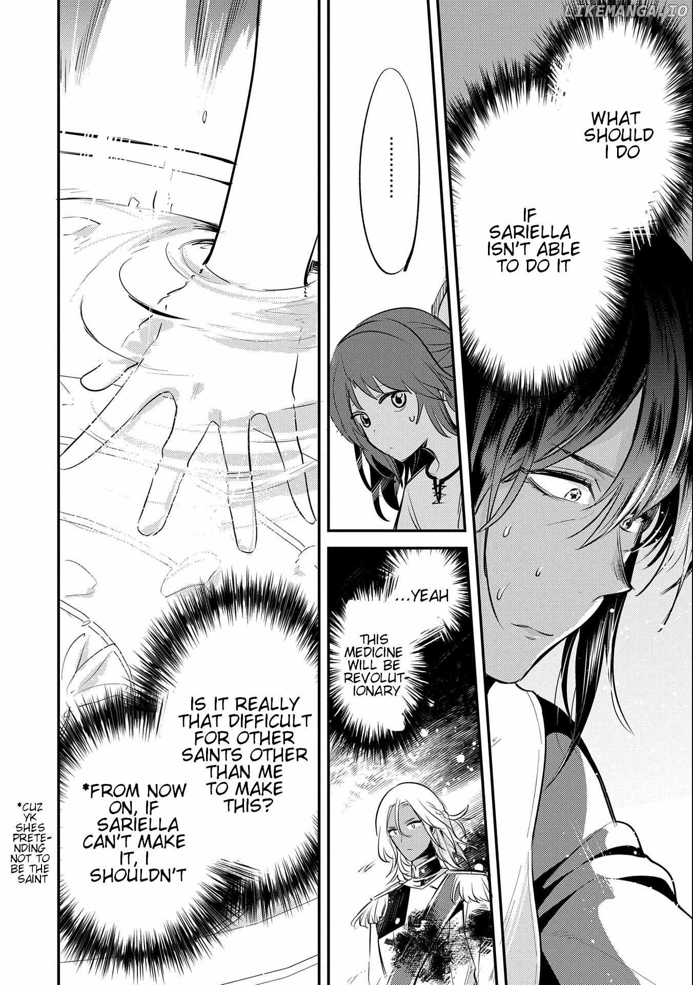 The Reincarnated Great Saint Hides That She's a Saint Chapter 31 - page 34