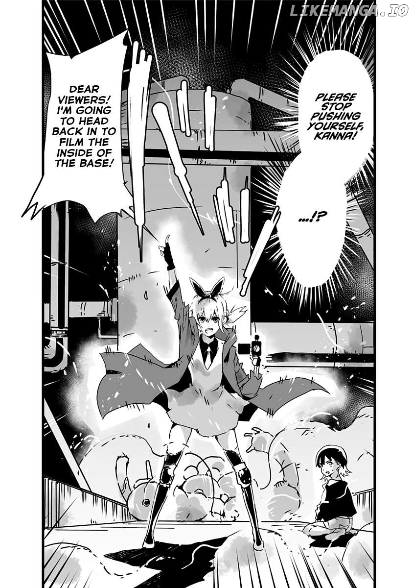 Amateur E-girl Streaming a Space War Chapter 12 - page 2