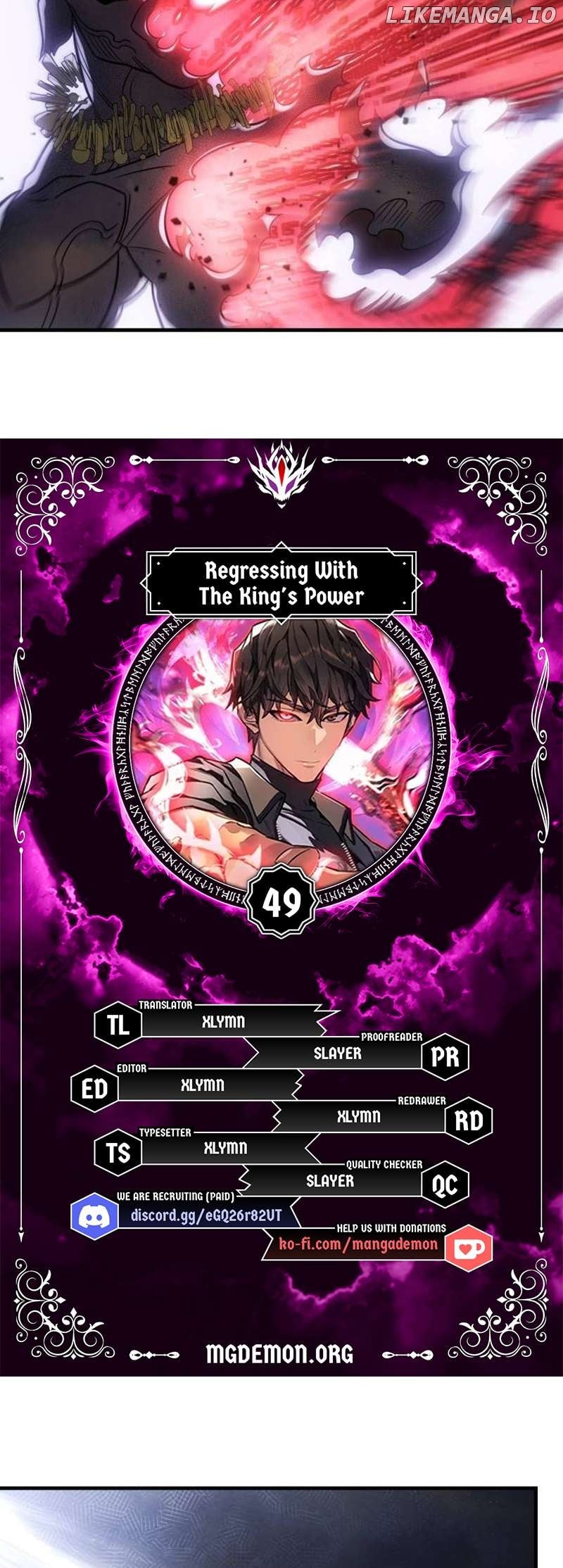 Regressing with the Kings Power Chapter 49 - page 2