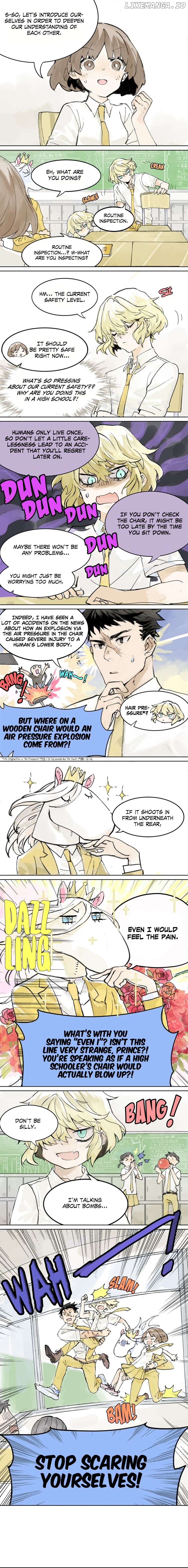 My Classmates Are All Very Strange Chapter 8 - page 4